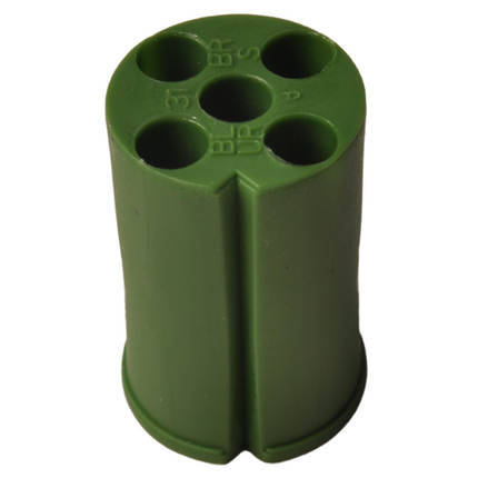 Aspock Connecteur à baïonnette Aspöck droit - 5 broches - vert