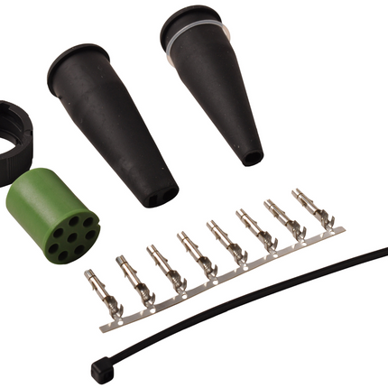 Aspock Connecteur Aspock droit - 8 broches - vert