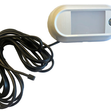 Aspock Eclairage intérieur LED 12/24V - lumière bleue ou blanche - avec câble DC 350 mm