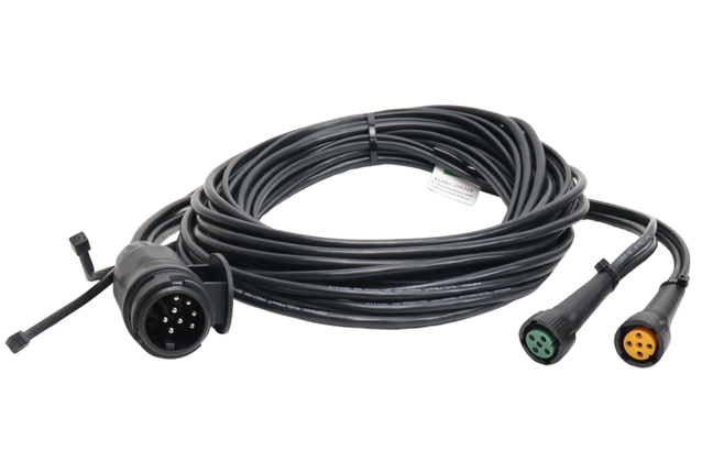 Aspock Faisceau de câble Aspöck - 4,5 mètres - 13 broches - 2x connecteur 5 broches - inclus dérivation 2,5 mètres