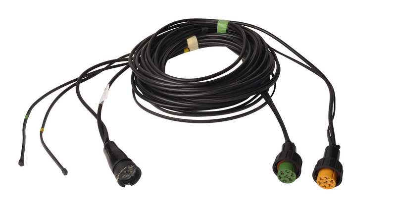 Aspock Faisceau de câble Aspöck - 6,7 mètres - 13 broches - 2x connecteur ASS2 7 broches - étanche - dérivations 530 cm - Plug & Play