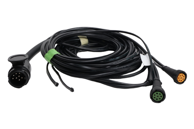 Aspock Faisceau de câble Aspöck - 6,7 mètres - 13 broches - 2x connecteur 8 broches - inclus dérivations