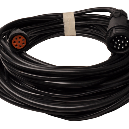 Aspock Faisceau de câble Aspöck - 8 mètres de long - 13 broches - avec 2x 8 broches prises - y compris les dérivations pour les feux de gabarit