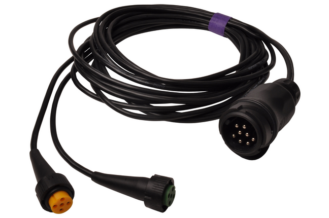 Aspock Faisceau de câble Aspöck - longueur 4 mètres - 13 broches - avec 2x 5 broches