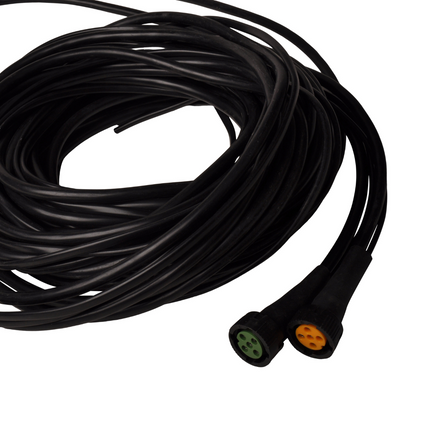 Aspock Faisceau de câble Aspock - longueur 9 mètres - 13 broches - avec prises 5 broches - dérivations incluses