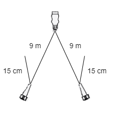 Aspock Faisceau de câble Aspock - longueur 9 mètres - 13 broches - avec prises 5 broches - dérivations incluses