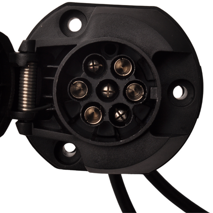 Aspock Faisceau de câble avec prise - 600 cm - 7 broches - 2x 5 broches - dérivations 310 cm - type Aspöck