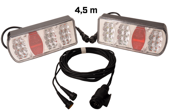 Aspock Kit d'éclairage LED - 4,5 mètres de câble principal Aspock - 13 broches