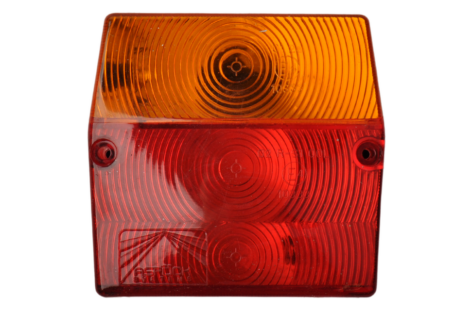 Aspock Minipoint - Feu arrière Minipoint gauche/droit avec raccord à douille - 98x90x49 mm