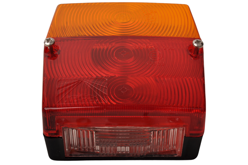 Aspock Minipoint - Feu arrière Minipoint gauche/droit avec raccord à douille - 98x90x49 mm