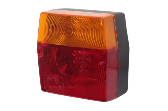 Aspock Minipoint - Feu arrière Minipoint gauche/droit avec raccord à douille - 98x90x49 mm