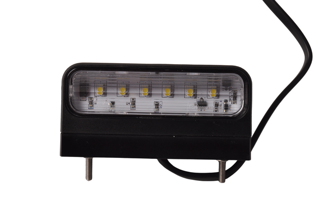 Aspock Regpoint 2 éclairage de plaque d'immatriculation LED - 80 cm de câble lâche