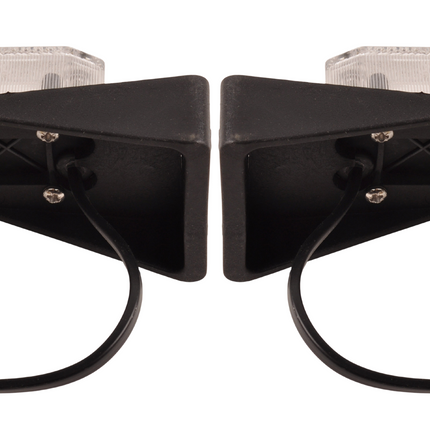 Aspock Set de 2 feux de position Aspöck Flexipoint - blanc - 50 cm