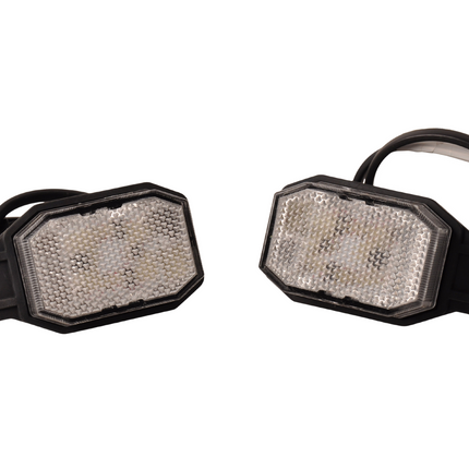 Aspock Set de 2 feux de position LED Aspöck Flexipoint - rouge/blanc - 50 cm