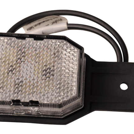 Aspock Set de 2 feux de position LED Aspöck Flexipoint - rouge/blanc - 50 cm