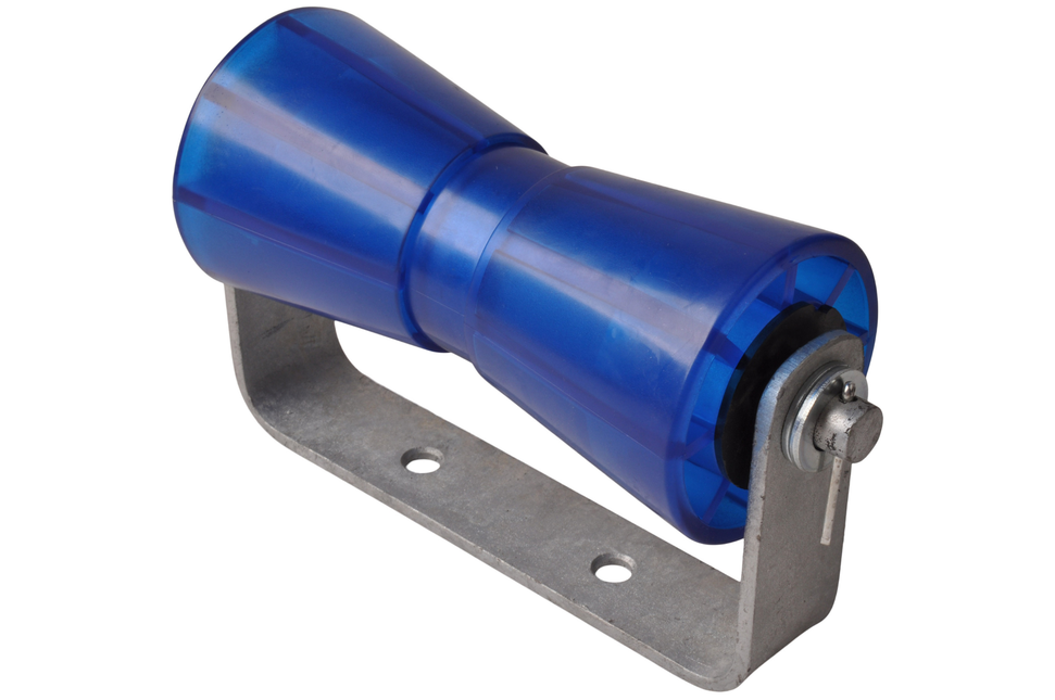 Cantonal 194x90 mm Diabolo bleu complet sur support