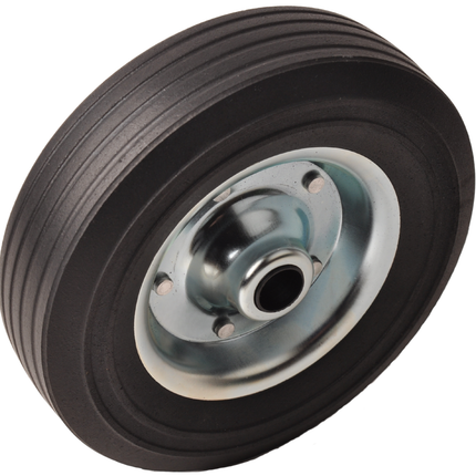 Cantonal 200x60 mm Galet avec jante en acier pour Roues jockey