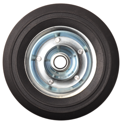 Cantonal 200x60 mm Galet avec jante en acier pour Roues jockey