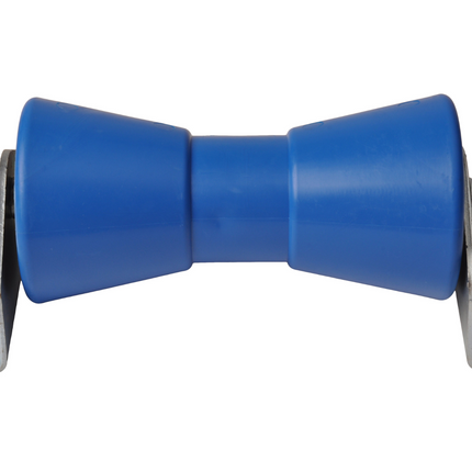 Cantonal 200x85 mm Jeu de rouleaux de quille - bleu - complet sur support