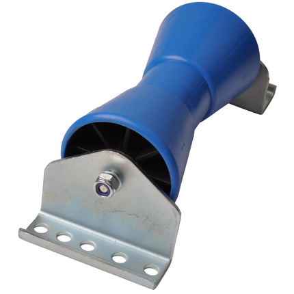 Cantonal 200x85 mm Jeu de rouleaux de quille - bleu - complet sur support