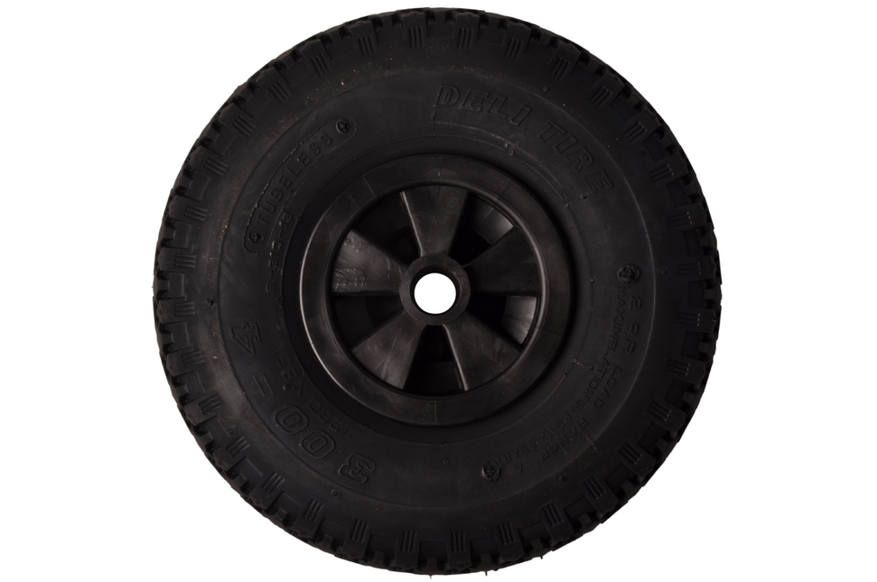 Cantonal 3.00-4 Guidage de proue Pneus à air (jante en plastique)