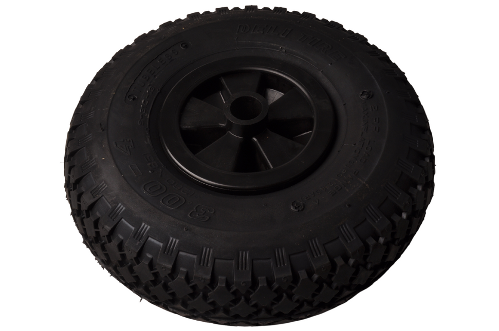 Cantonal 3.00-4 Guidage de proue Pneus à air (jante en plastique)