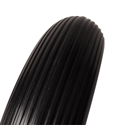 Cantonal 4.00-8 Roue de brouette - anti-fuite avec jante en acier - capacité de charge 200 kg - trou d'axe/diamètre de moyeu 25 mm - avec roulement à billes