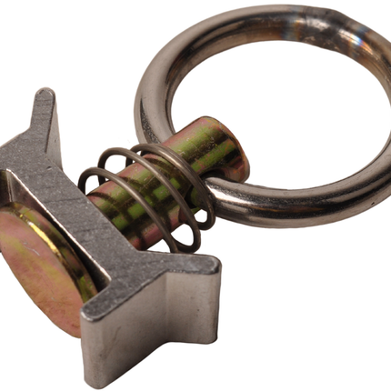 Cantonal 5 anneaux d'arrimage pour rails de sécurisation de charge