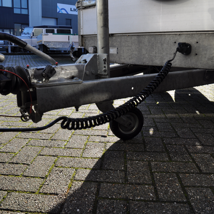 Cantonal Adaptateur câble spiralé 7 fils avec prise 13 broches & prise 7 broches - 90 à 250 cm