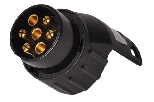 Cantonal Adaptateur prise de haute qualité : voiture 7 broches  - remorque 13 broches