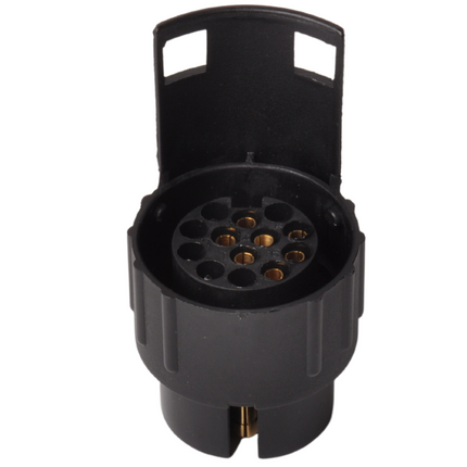 Cantonal Adaptateur prise de haute qualité : voiture 7 broches  - remorque 13 broches