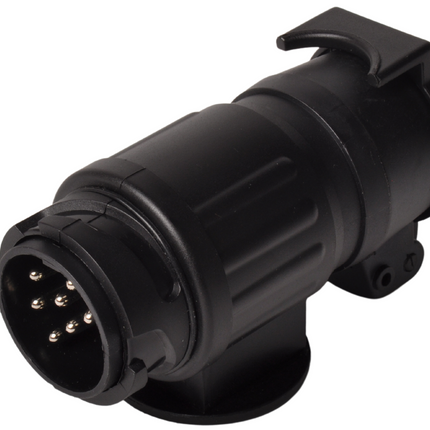 Cantonal Adaptateur prise - voiture 13 broches > remorque 7 broches  - extra longue