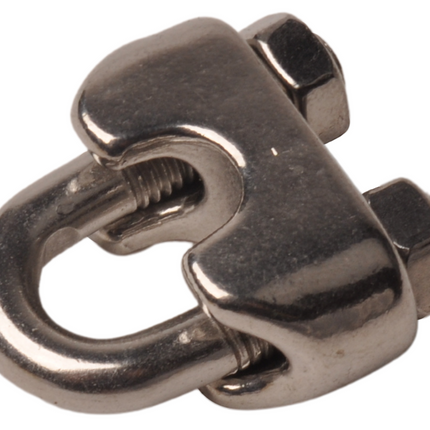 Cantonal Agrafe RVS pour fil d'acier (6 mm)