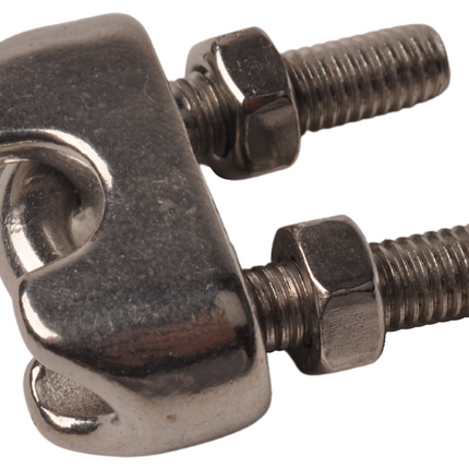 Cantonal Agrafe RVS pour fil d'acier (6 mm)