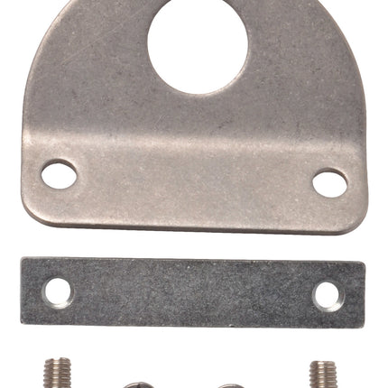 Cantonal Anneau d'arrimage 90x74 mm - contrepartie 90x18x6 mm incluse - convient aux Remorques Anssems