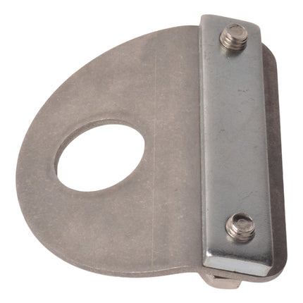 Cantonal Anneau d'arrimage 90x74 mm - contrepartie 90x18x6 mm incluse - convient aux Remorques Anssems