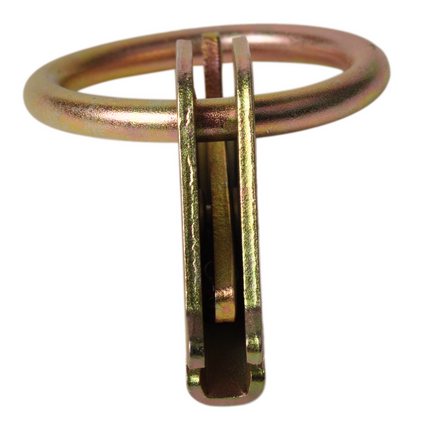 Cantonal Anneau de fixation pour rails d'arrimage de camion 80x14 mm - Ensemble de 4 pièces