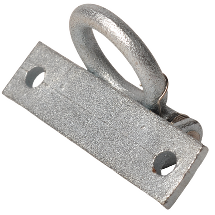 Cantonal Anneau de sol avec ressort 90x23 mm