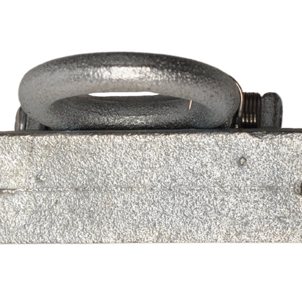 Cantonal Anneau de sol avec ressort 90x23 mm