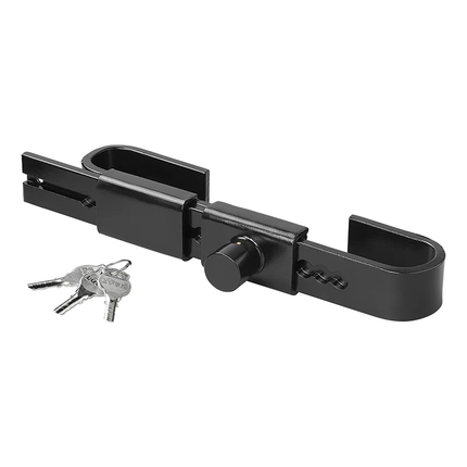 Cantonal Antivol de conteneur adapté aux camions et conteneurs - réglable de 22 à 43 cm - acier trempé