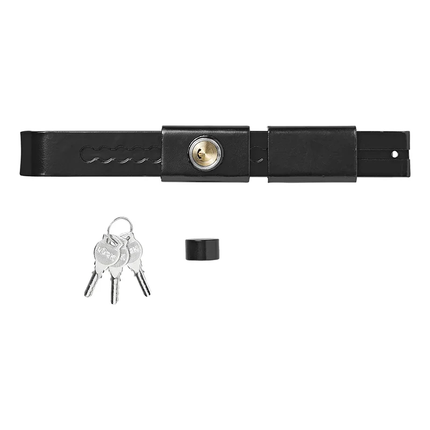 Cantonal Antivol de conteneur adapté aux camions et conteneurs - réglable de 22 à 43 cm - acier trempé