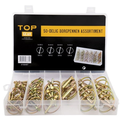 Cantonal Assortiment de goupilles de sécurité 50 pièces