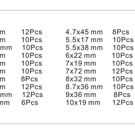 Cantonal Assortiment de ressorts 200 pièces