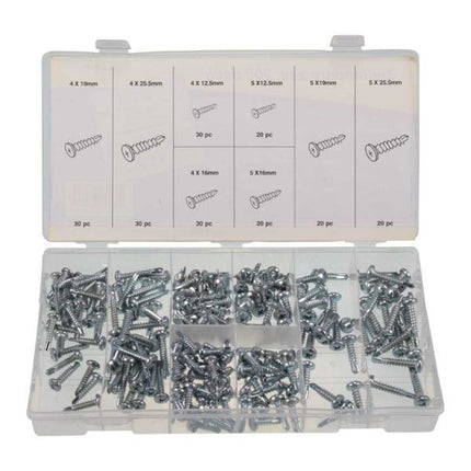 Cantonal Assortiment de vis autotaraudeuses 200 pièces