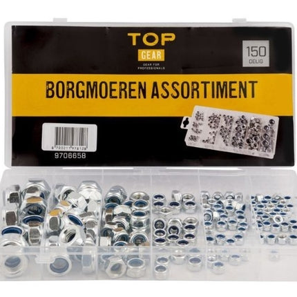 Cantonal Assortiment d'ècrous autobloquants 150 pièces