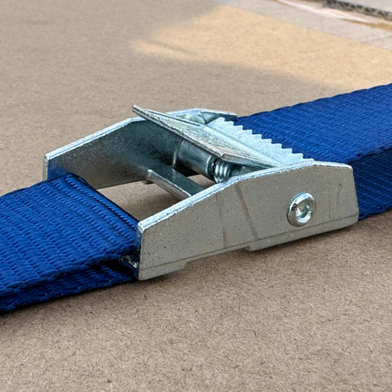 Cantonal Bande de serrage bleue 300x2,5 cm (250 kg) - Set de 4 pièces