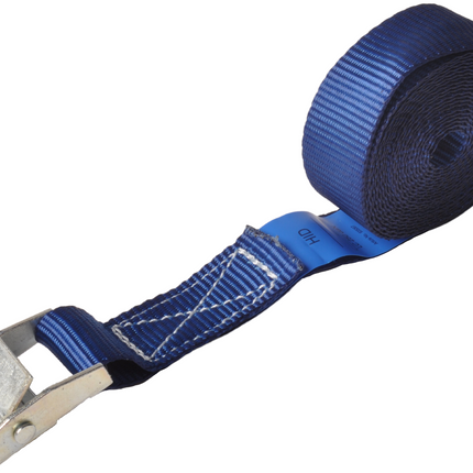 Cantonal Bande de serrage bleue 300x2,5 cm (250 kg) - Set de 4 pièces