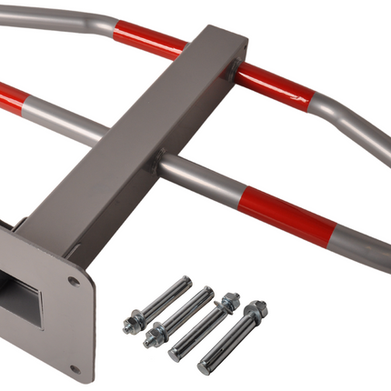 Cantonal Barrière de parking 465x750 mm - incluant du ruban réfléchissant