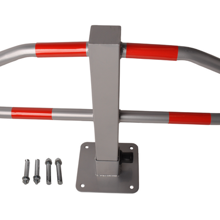 Cantonal Barrière de parking 465x750 mm - incluant du ruban réfléchissant