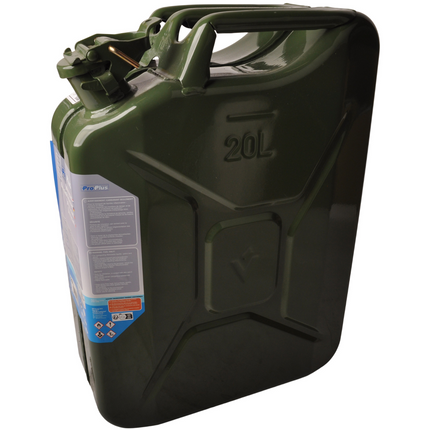 Cantonal Bidon métallique - 20 litres - idéal pour le stockage de carburant sur les bateaux par exemple